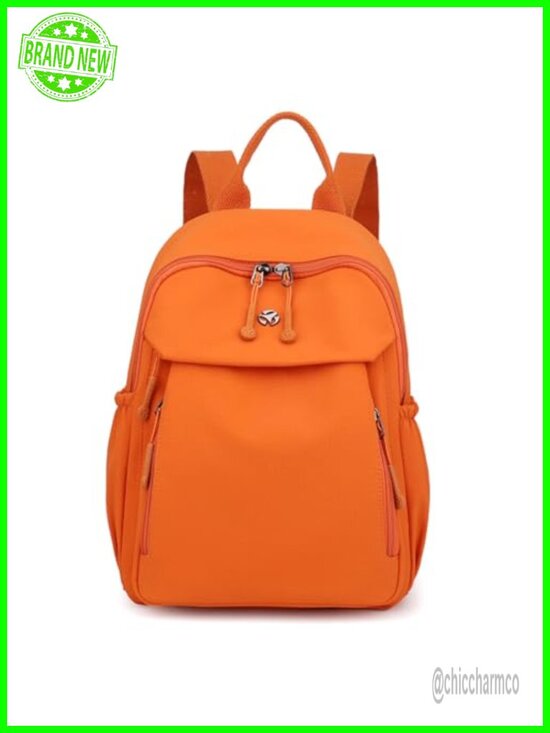 Mini Anti Theft Backpack Women Nylon Lightweight Daypack College Casual